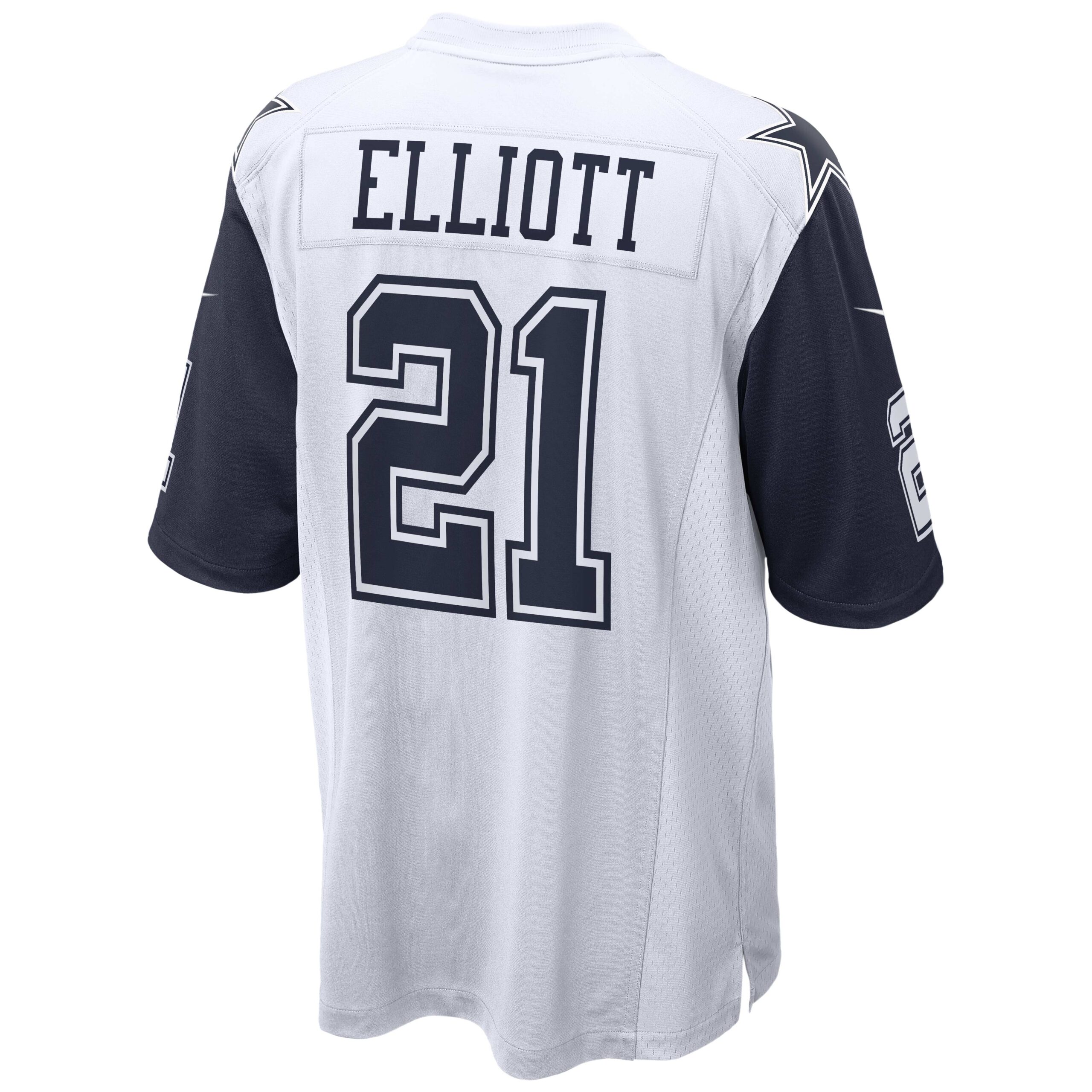 Ezekiel Elliott Dallas Cowboys Nike Alternate Game Jersey – White - Image 2
