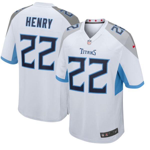 Derrick Henry Tennessee Titans Nike Youth Game Jersey – White