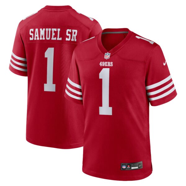 Deebo Samuel Sr San Francisco 49ers Nike Game Player Jersey – Scarlet