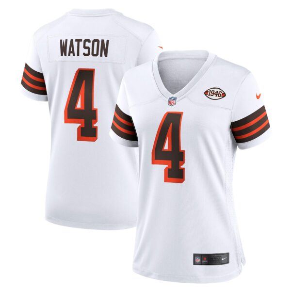 Deshaun Watson Cleveland Browns Nike Women’s Player Jersey – White