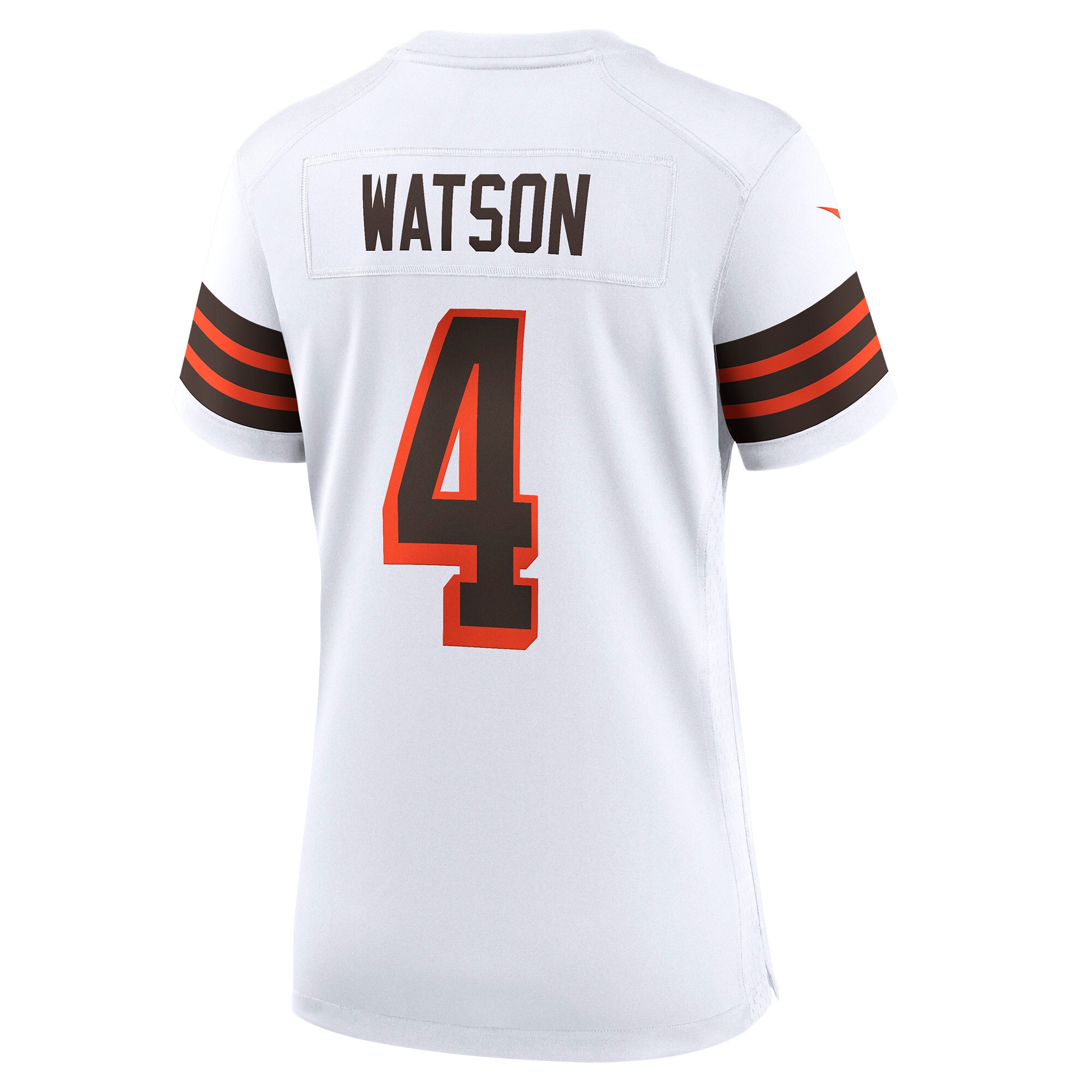 Deshaun Watson Cleveland Browns Nike Women’s Player Jersey – White - Image 3
