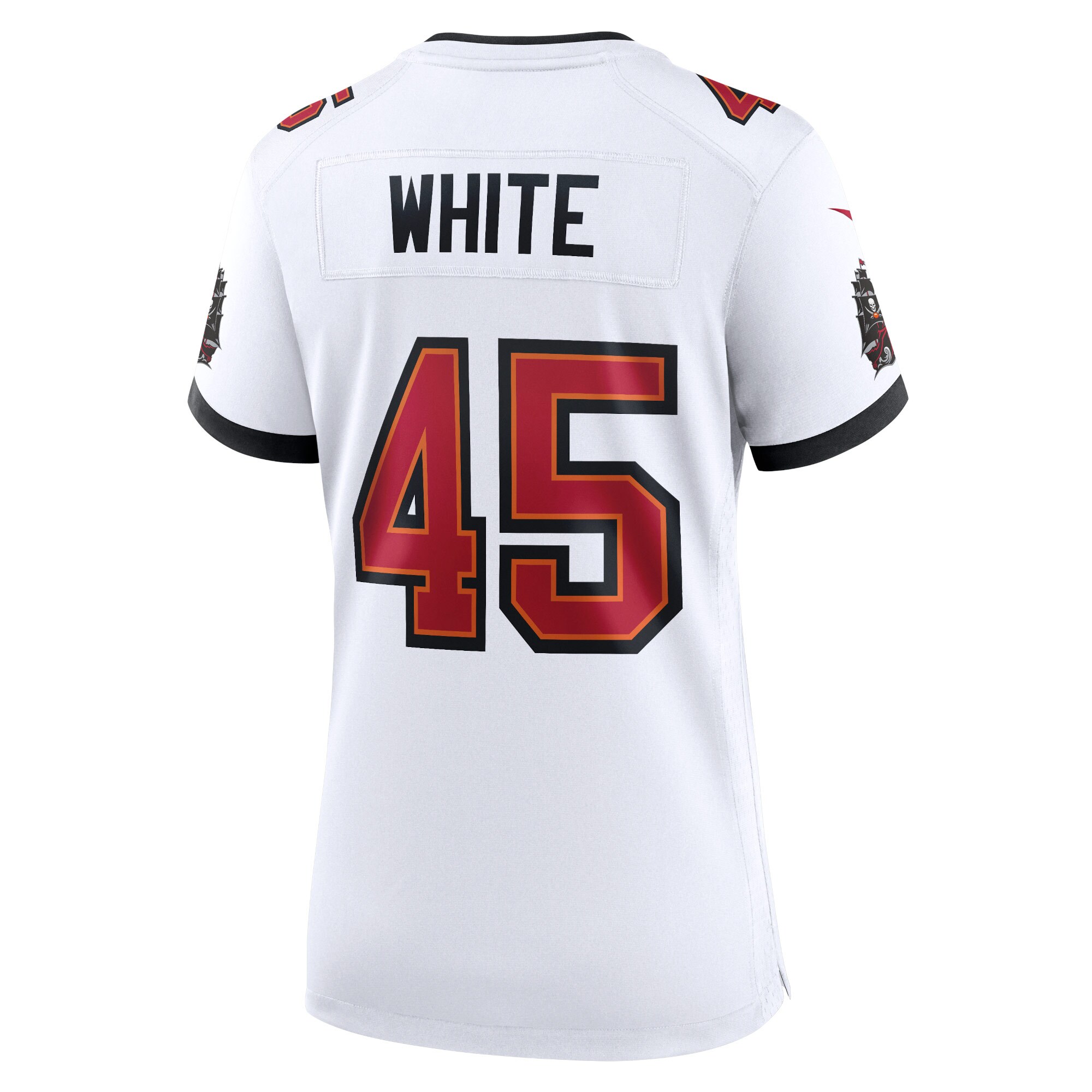 Devin White Tampa Bay Buccaneers Nike Women’s Game Jersey – White - Image 3