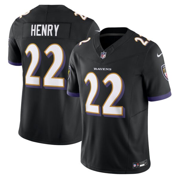 Derrick Henry Baltimore Ravens Nike Vapor F.U.S.E. Limited Jersey – Black