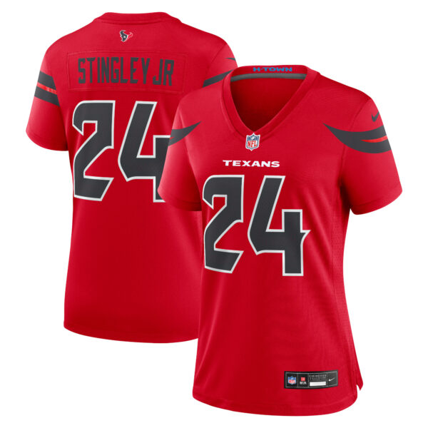 Derek Stingley Jr. Houston Texans Nike Women’s Alternate Game Jersey – Red