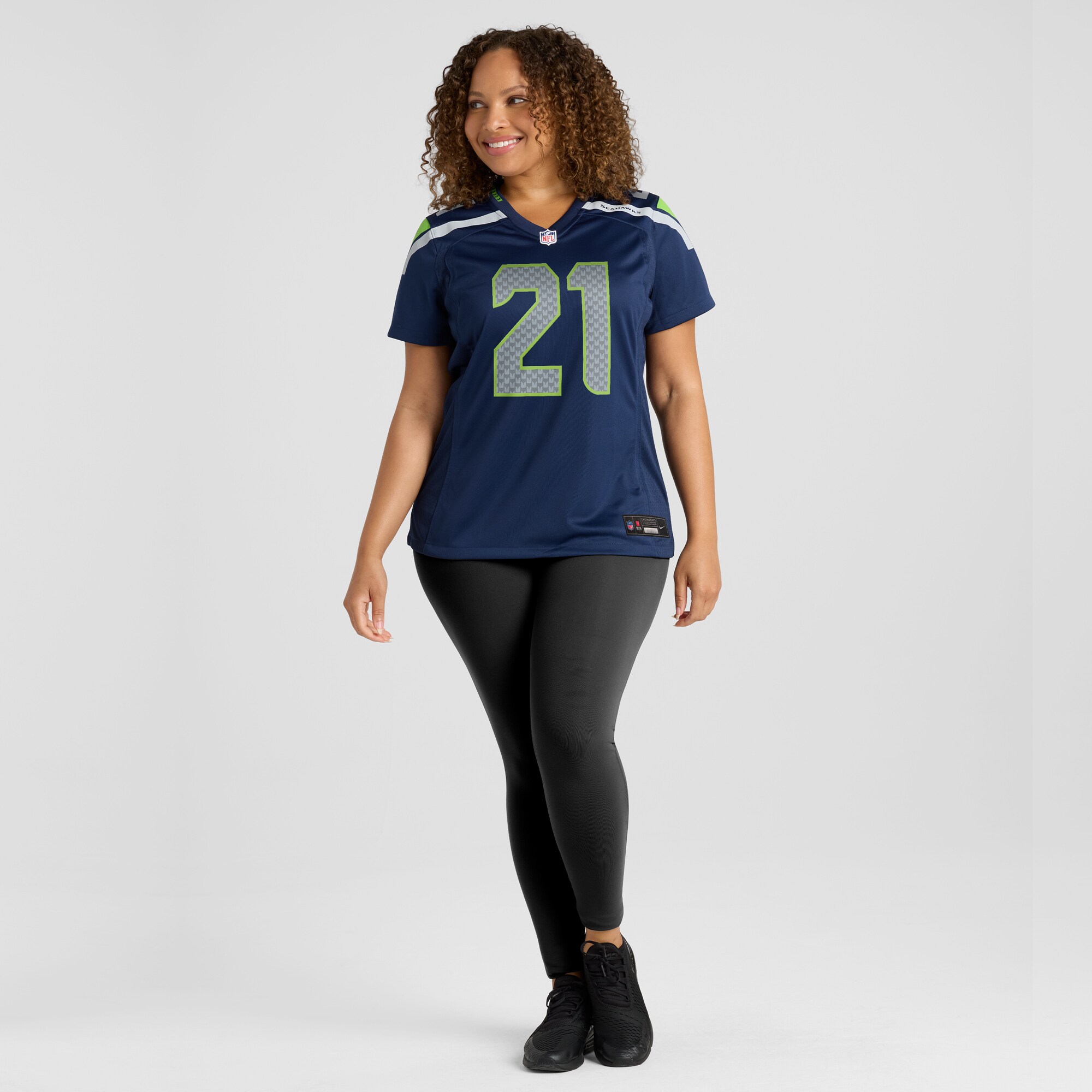 Devon Witherspoon Seattle Seahawks Nike Women’s Game Jersey – College Navy - Image 2