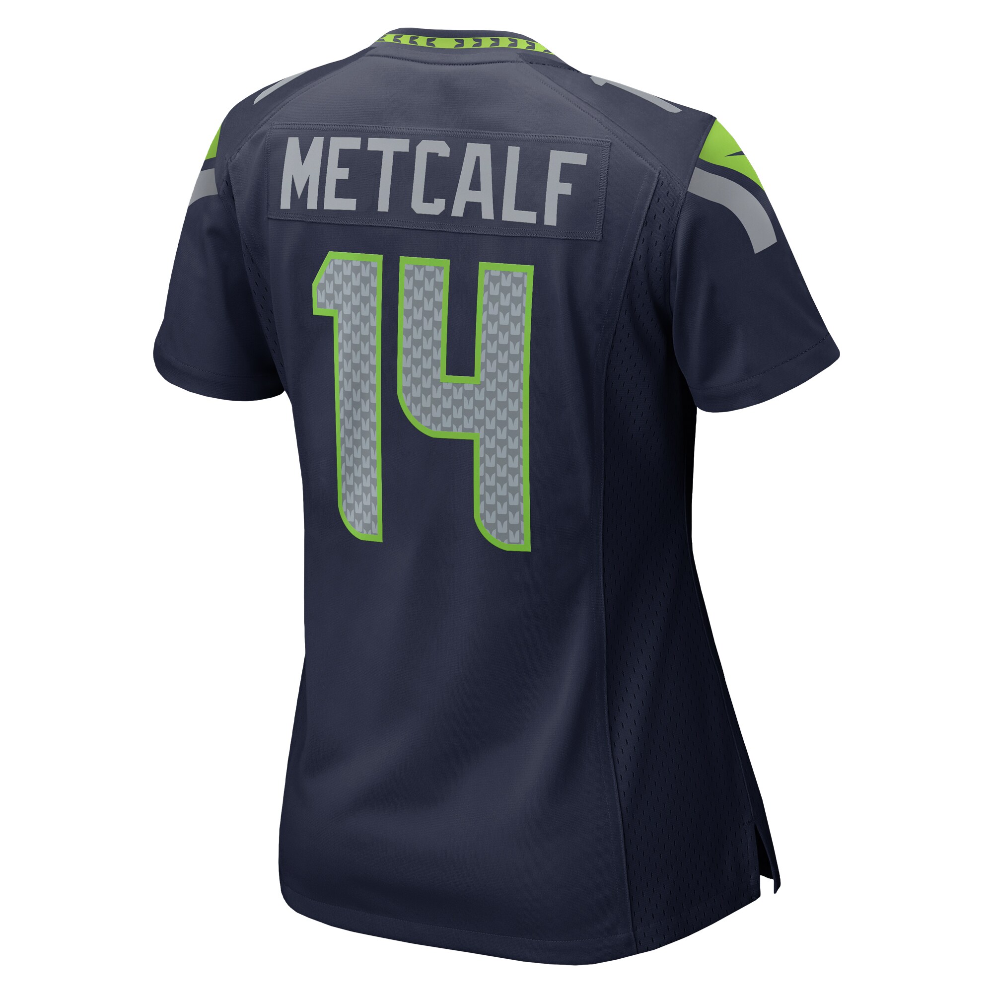 DK Metcalf Seattle Seahawks Nike Women’s Team Game Jersey – College Navy - Image 3