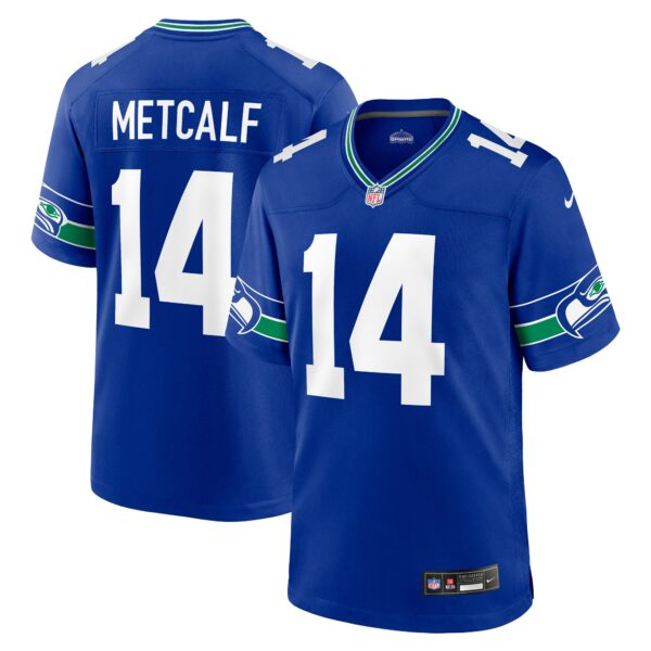 DK Metcalf Seattle Seahawks Nike Throwback Player Game Jersey – Royal