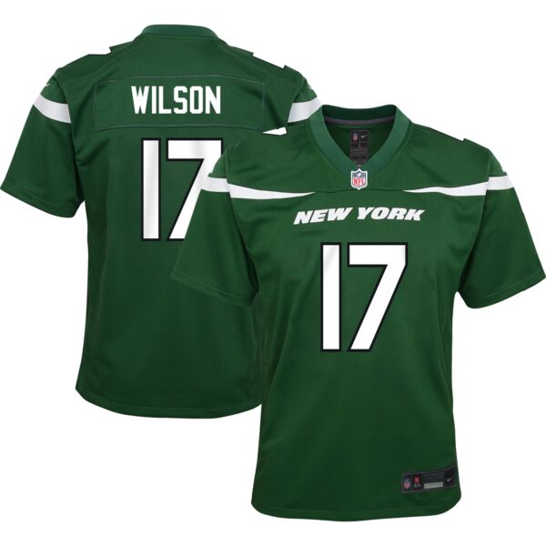 Garrett Wilson New York Jets Nike Youth Game Jersey – Green