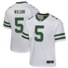 Garrett Wilson New York Jets Nike Youth Game Jersey – Legacy White