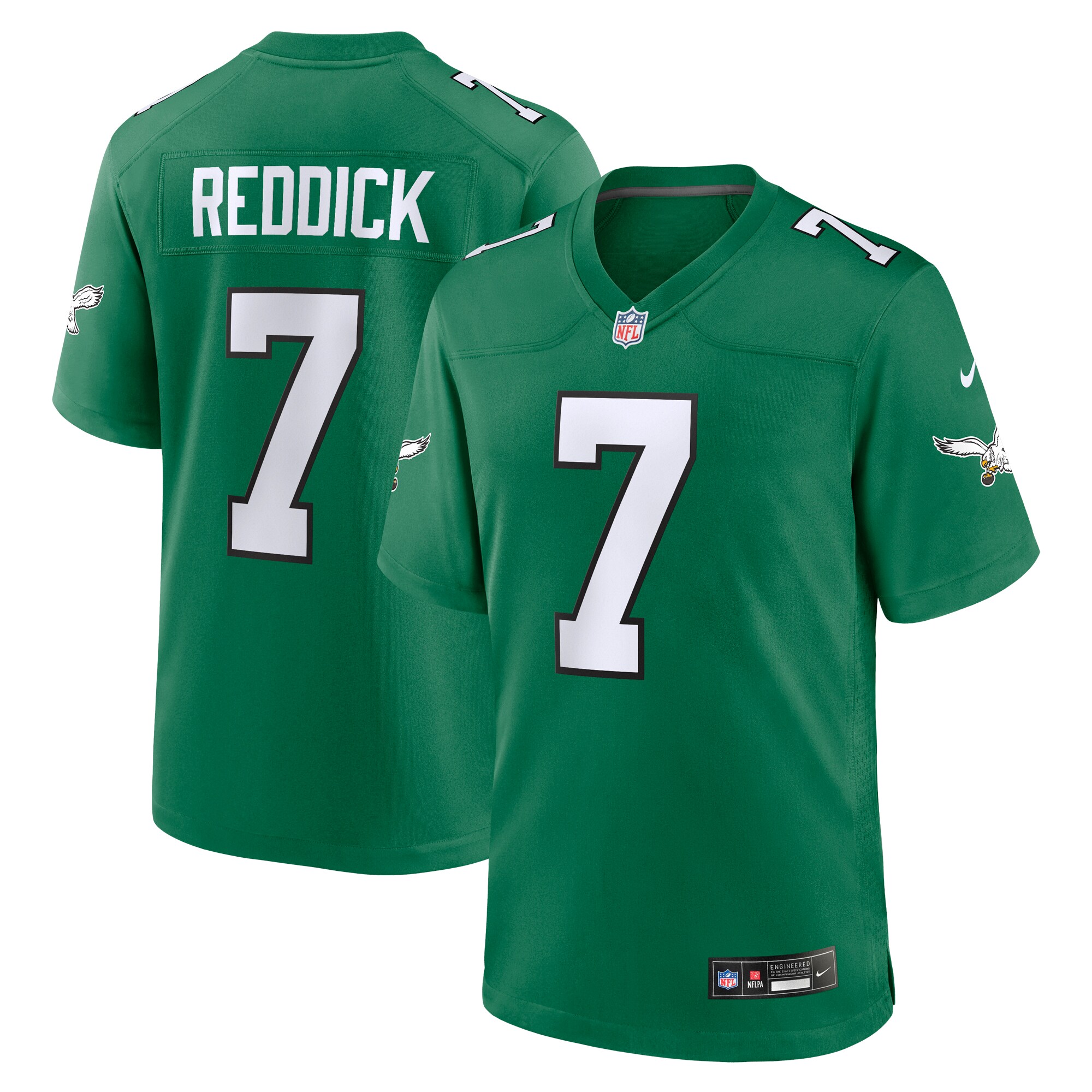 Haason Reddick Philadelphia Eagles Nike Alternate Game Jersey – Kelly Green