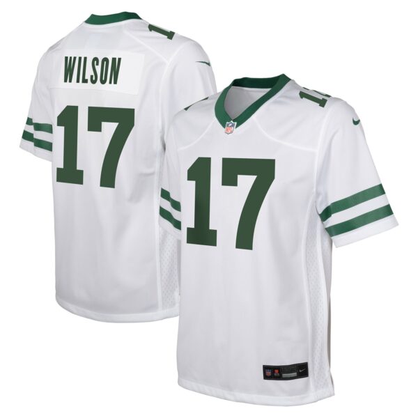 Garrett Wilson New York Jets Nike Youth Game Jersey – Legacy White