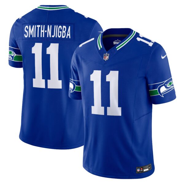 Jaxon Smith-Njigba Seattle Seahawks Nike Alternate Vapor F.U.S.E. Limited Jersey – Royal