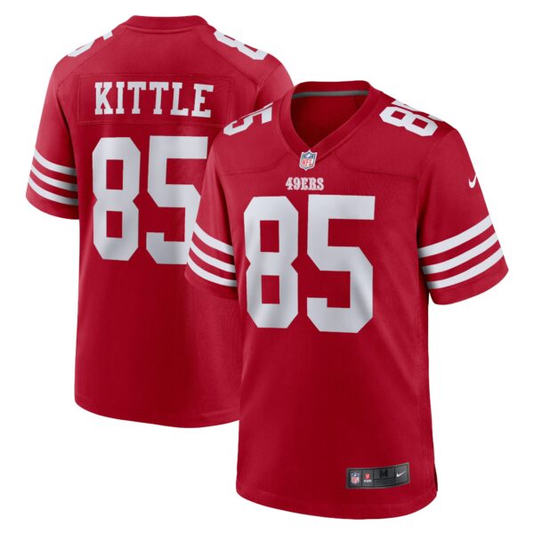 George Kittle San Francisco 49ers Nike Player Game Jersey – Scarlet