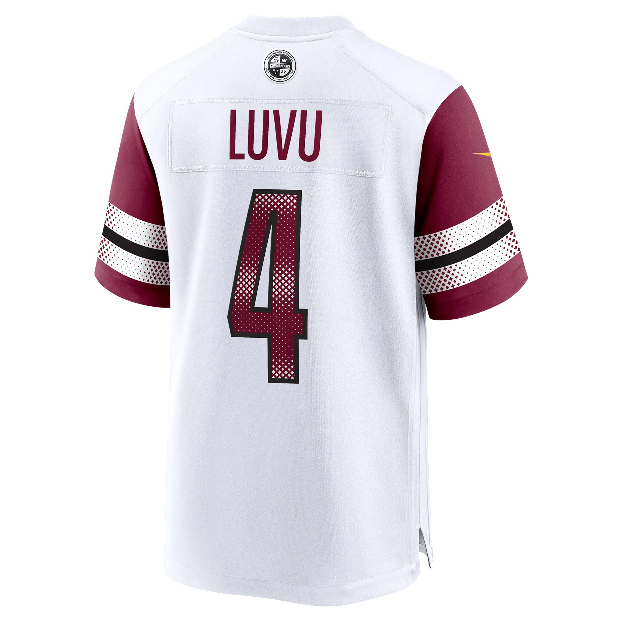 Frankie Luvu Washington Commanders Nike Game Jersey – White - Image 3