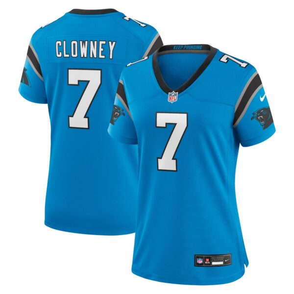 Jadeveon Clowney Carolina Panthers Nike Women’s Alternate Game Jersey – Blue