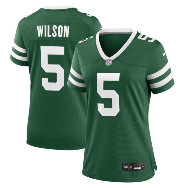 Garrett Wilson New York Jets Nike Women’s Game Jersey – Legacy Green