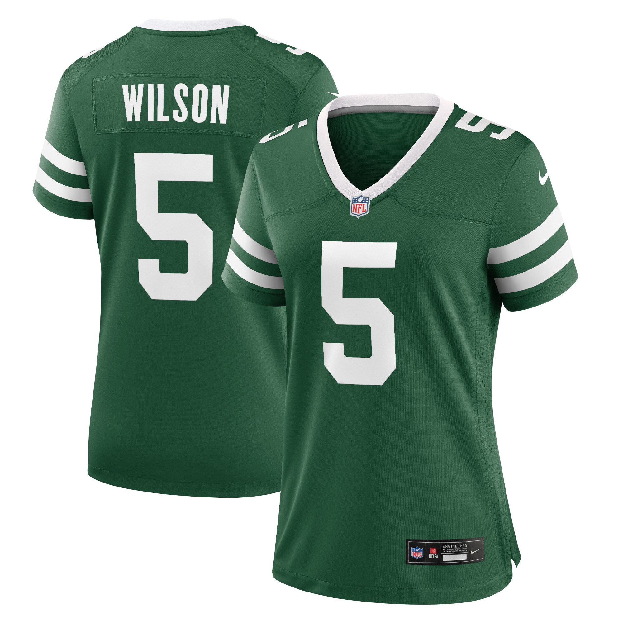 Garrett Wilson New York Jets Nike Women’s Game Jersey – Legacy Green
