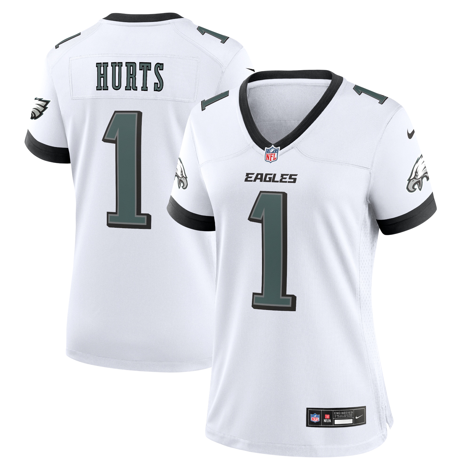 Jalen Hurts Philadelphia Eagles Nike Game Jersey – White