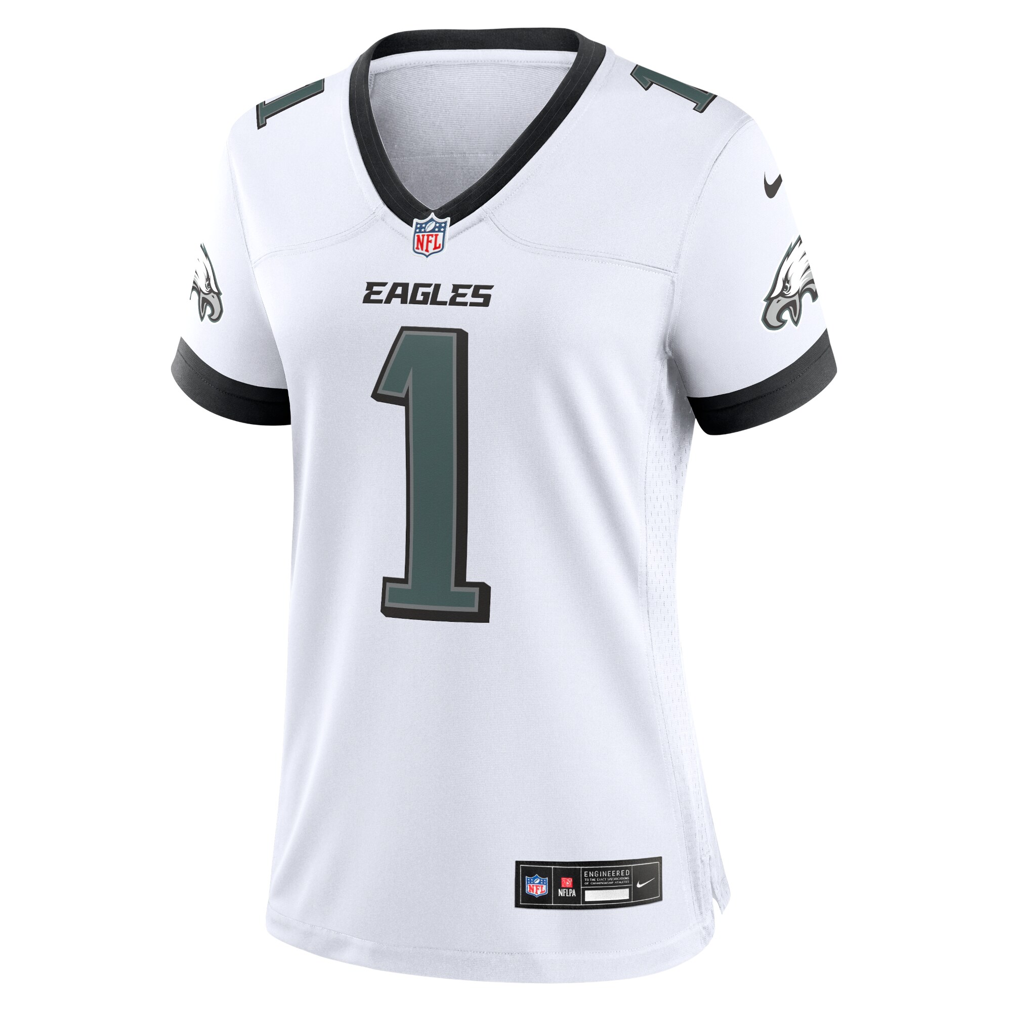 Jalen Hurts Philadelphia Eagles Nike Game Jersey – White - Image 2