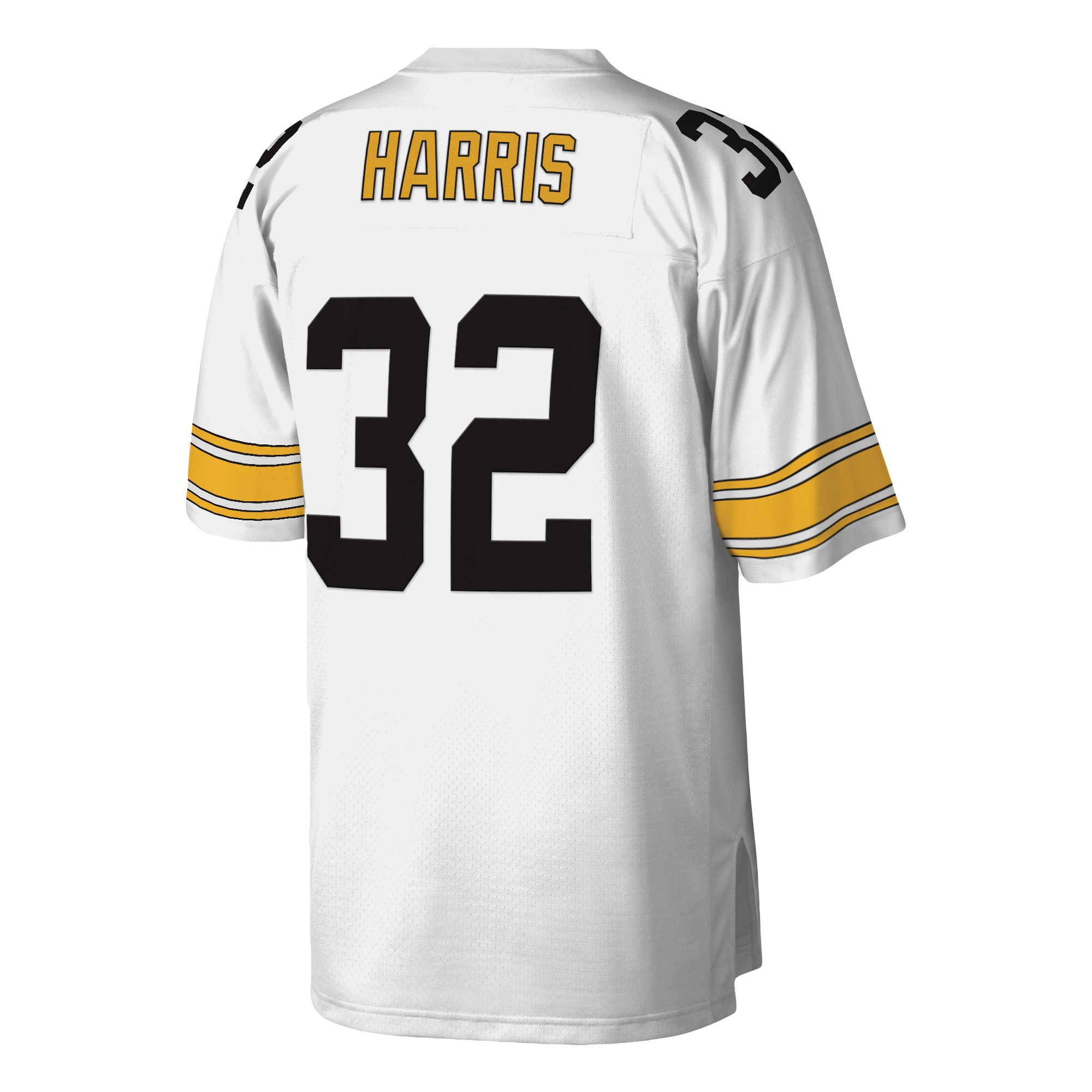 Franco Harris Pittsburgh Steelers Mitchell & Ness Legacy Jersey – White - Image 3