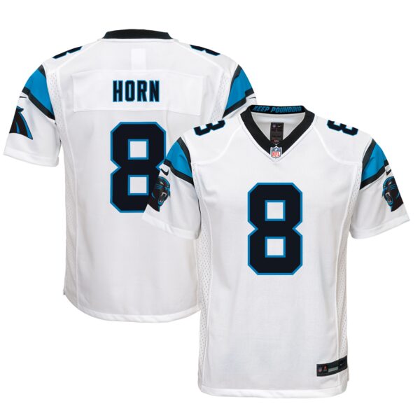 Jaycee Horn Carolina Panthers Nike Youth Game Jersey – White