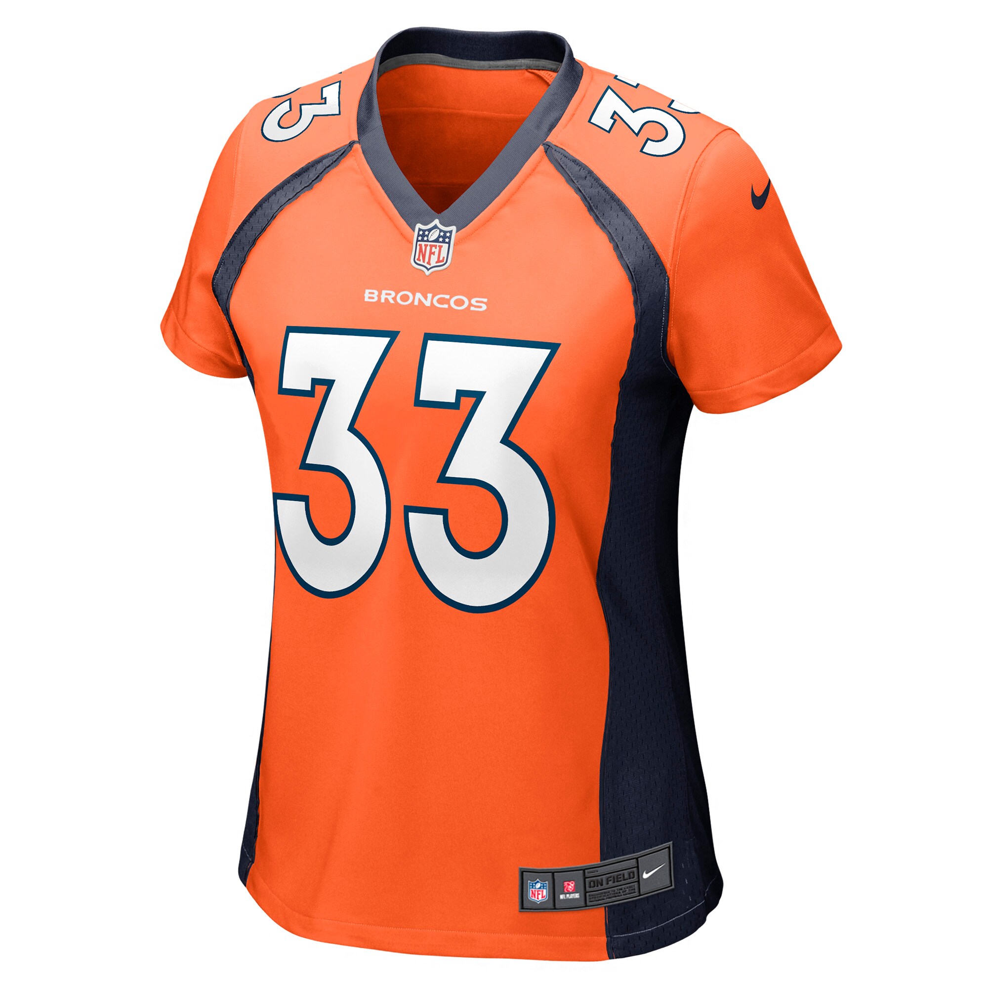 Javonte Williams Denver Broncos Nike Women’s Game Jersey – Orange - Image 2