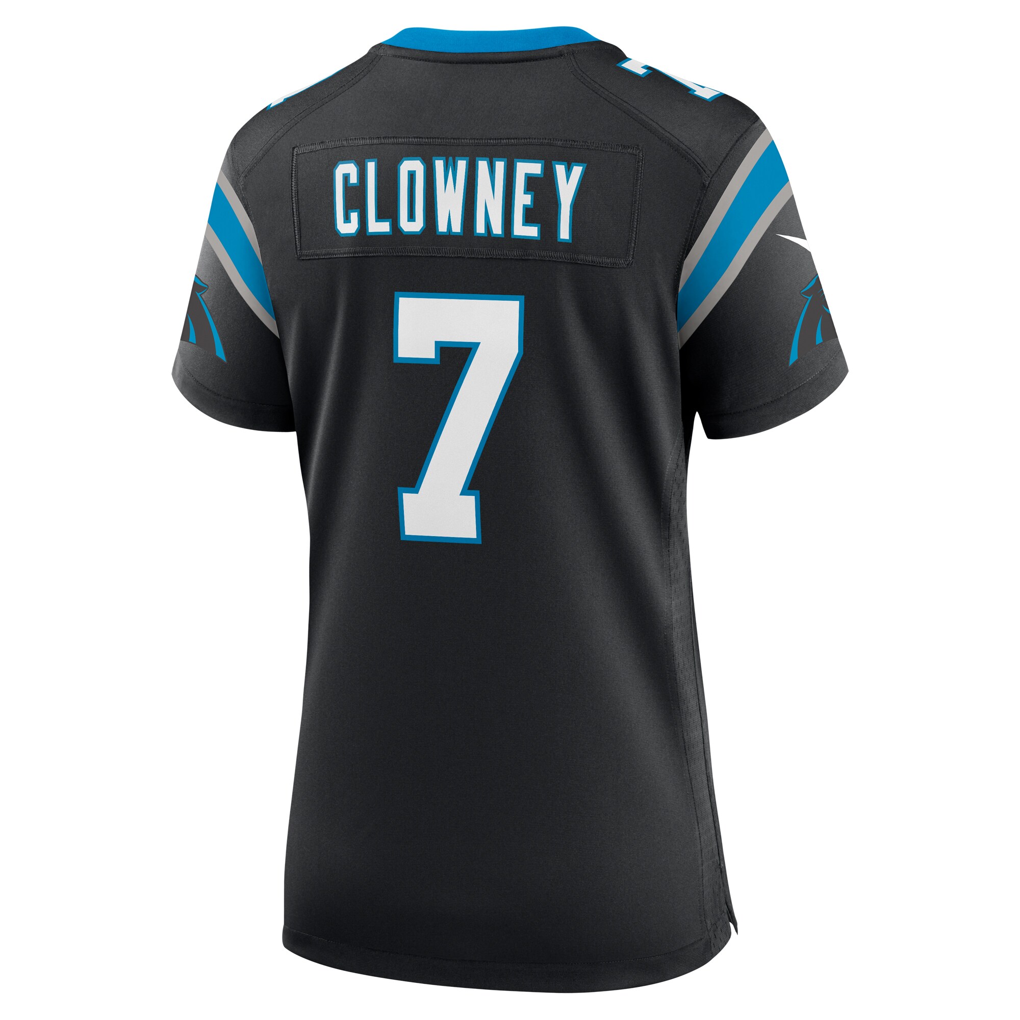 Jadeveon Clowney Carolina Panthers Nike Women’s Game Jersey – Black - Image 3