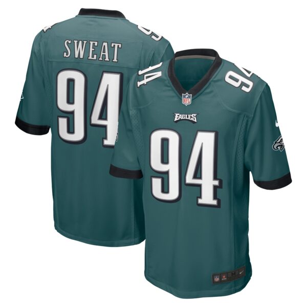 Josh Sweat Philadelphia Eagles Nike Game Jersey – Midnight Green