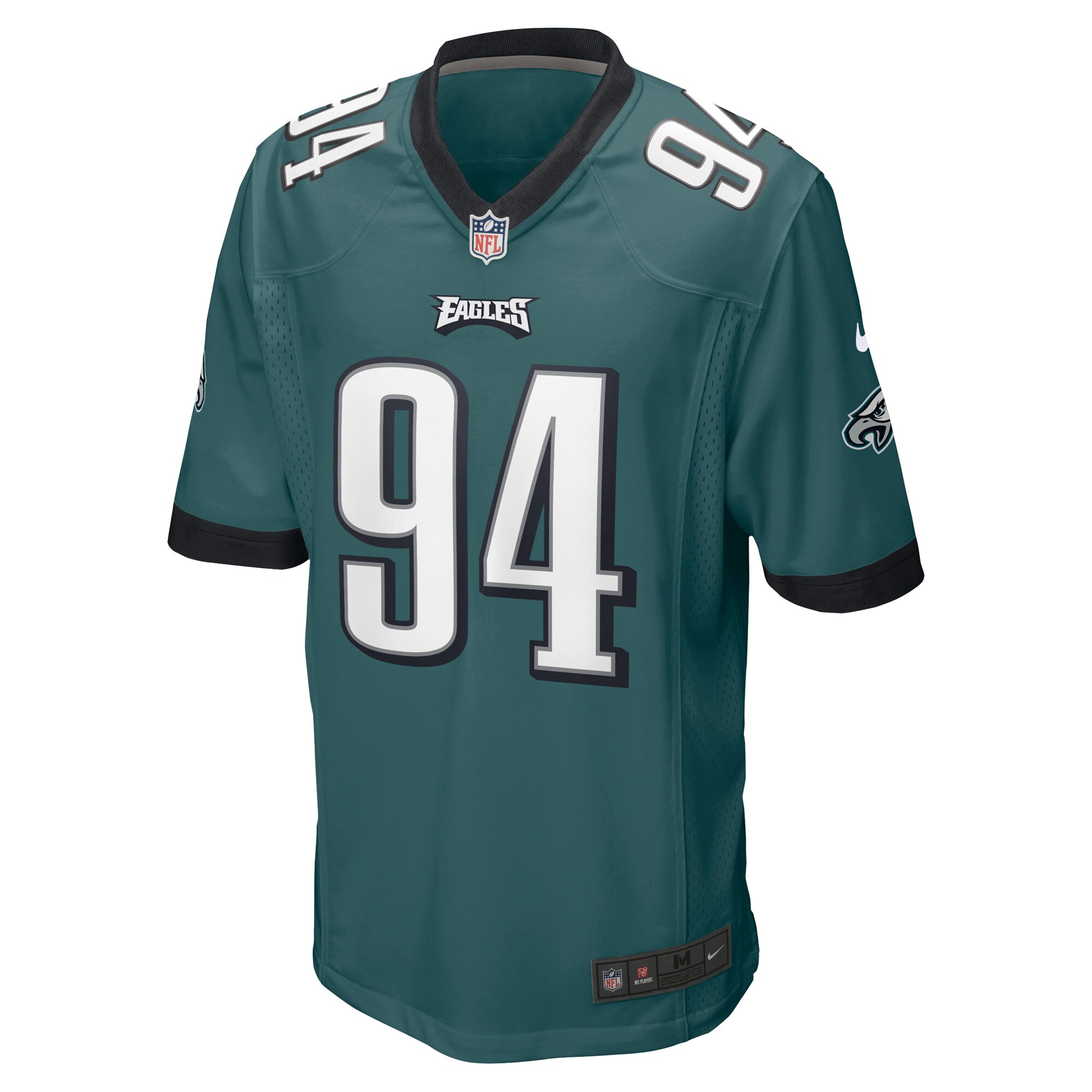 Josh Sweat Philadelphia Eagles Nike Game Jersey – Midnight Green - Image 2