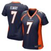 John Elway Denver Broncos Nike Women’s Retired Player Jersey – Navy