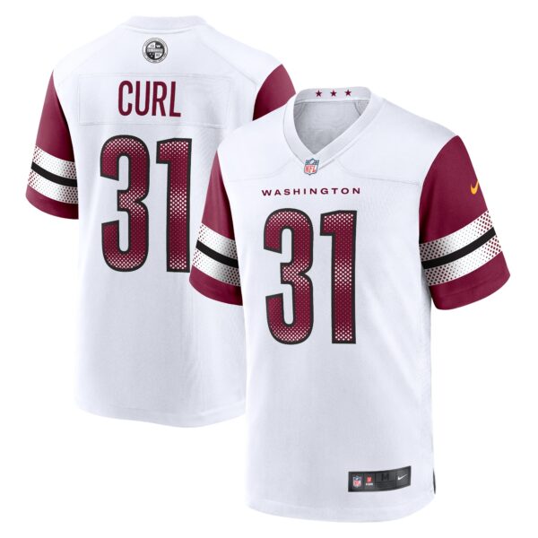 Kamren Curl Washington Commanders Nike Game Jersey – White
