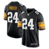 Joey Porter Jr. Pittsburgh Steelers Nike Alternate Game Jersey – Black