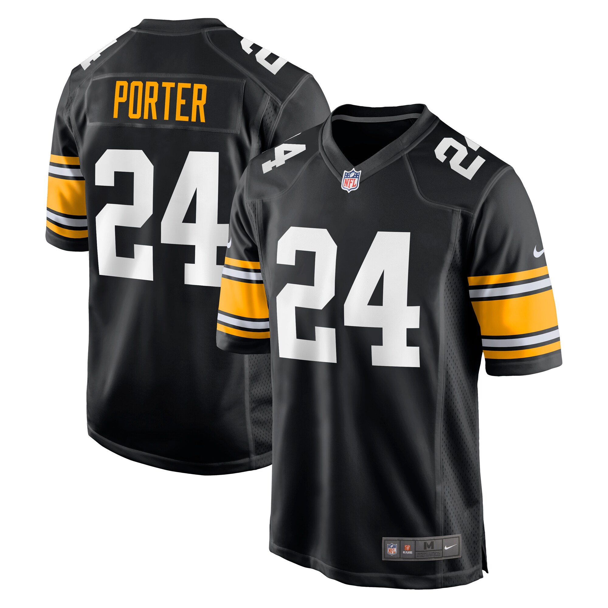 Joey Porter Jr. Pittsburgh Steelers Nike Alternate Game Jersey – Black