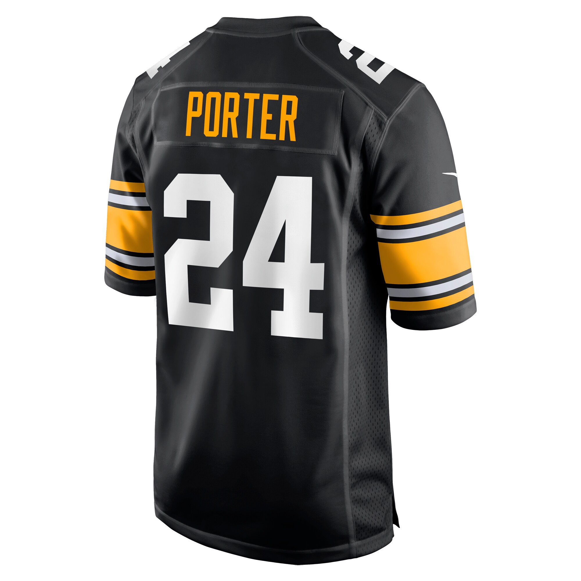 Joey Porter Jr. Pittsburgh Steelers Nike Alternate Game Jersey – Black - Image 3