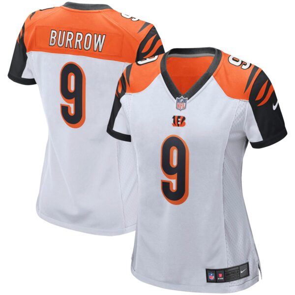 Joe Burrow Cincinnati Bengals Nike Women’s Player Game Jersey – White