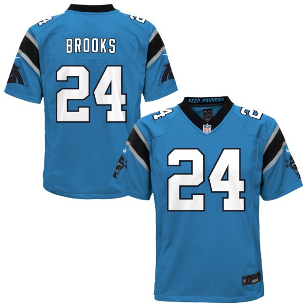 Jonathon Brooks Carolina Panthers Nike Youth Alternate Game Jersey – Blue