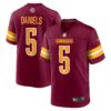 Jayden Daniels Washington Commanders Nike 2024 NFL Draft First Round Pick Player Game Jersey – Burgundy