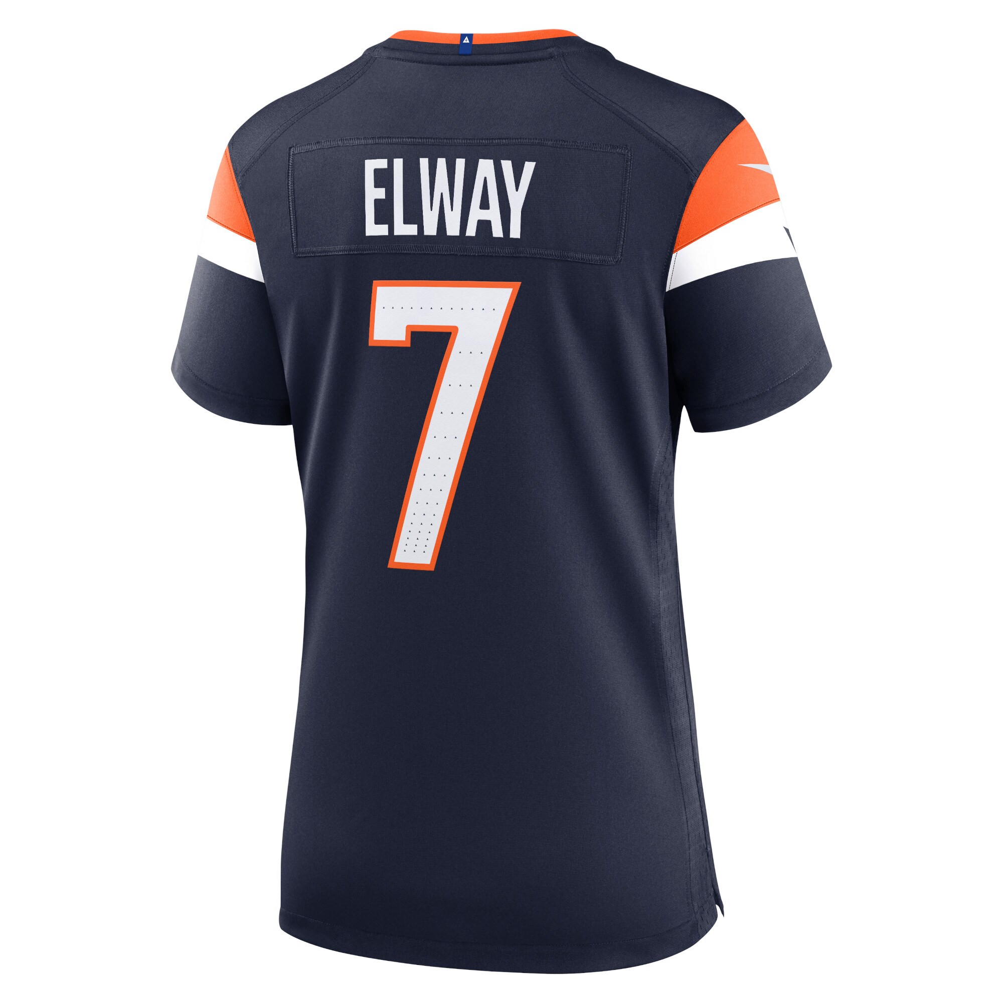 John Elway Denver Broncos Nike Women’s Retired Player Alternate Game Jersey – Navy - Image 3