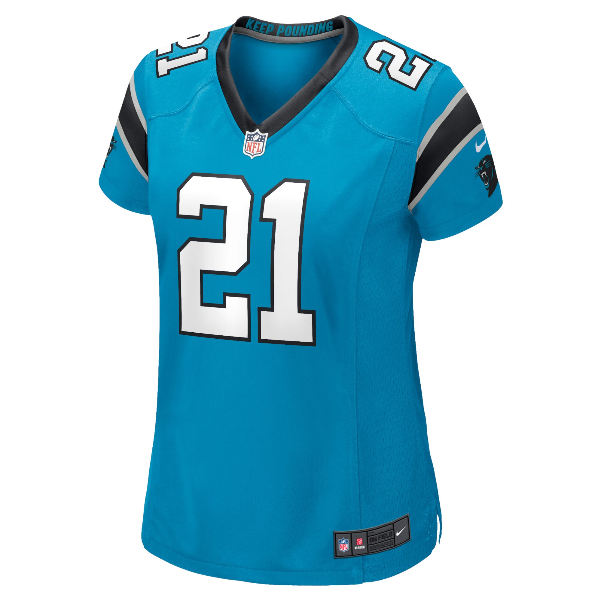 Jeremy Chinn Carolina Panthers Nike Women’s Player Game Jersey – Blue - Image 2