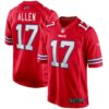 Josh Allen Buffalo Bills Nike Alternate Game Player Jersey – Red
