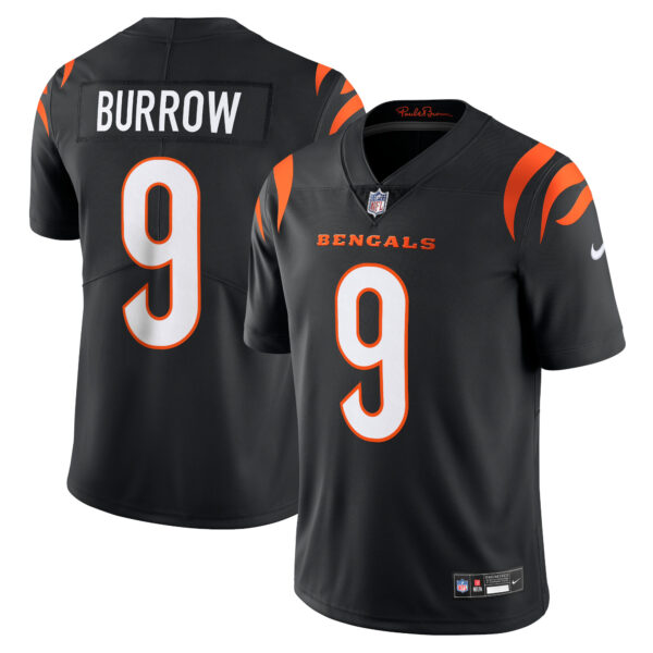 Joe Burrow Cincinnati Bengals Nike Vapor Untouchable Limited Jersey – Black