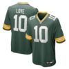 Jordan Love Green Bay Packers Nike Player Game Jersey – Green