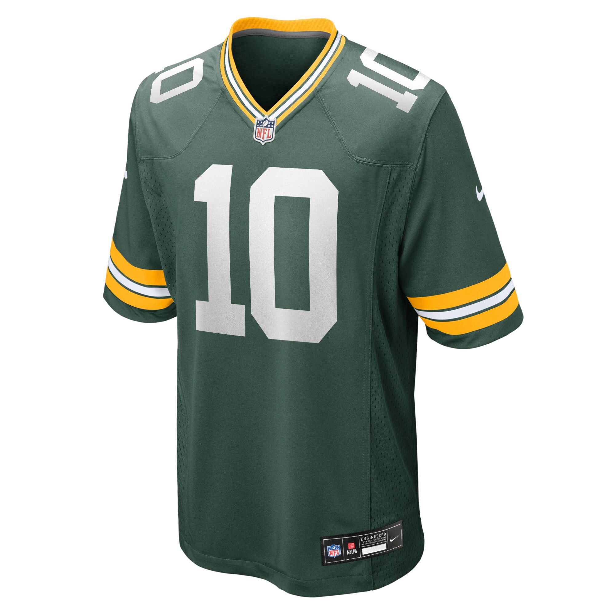 Jordan Love Green Bay Packers Nike Player Game Jersey – Green - Image 2