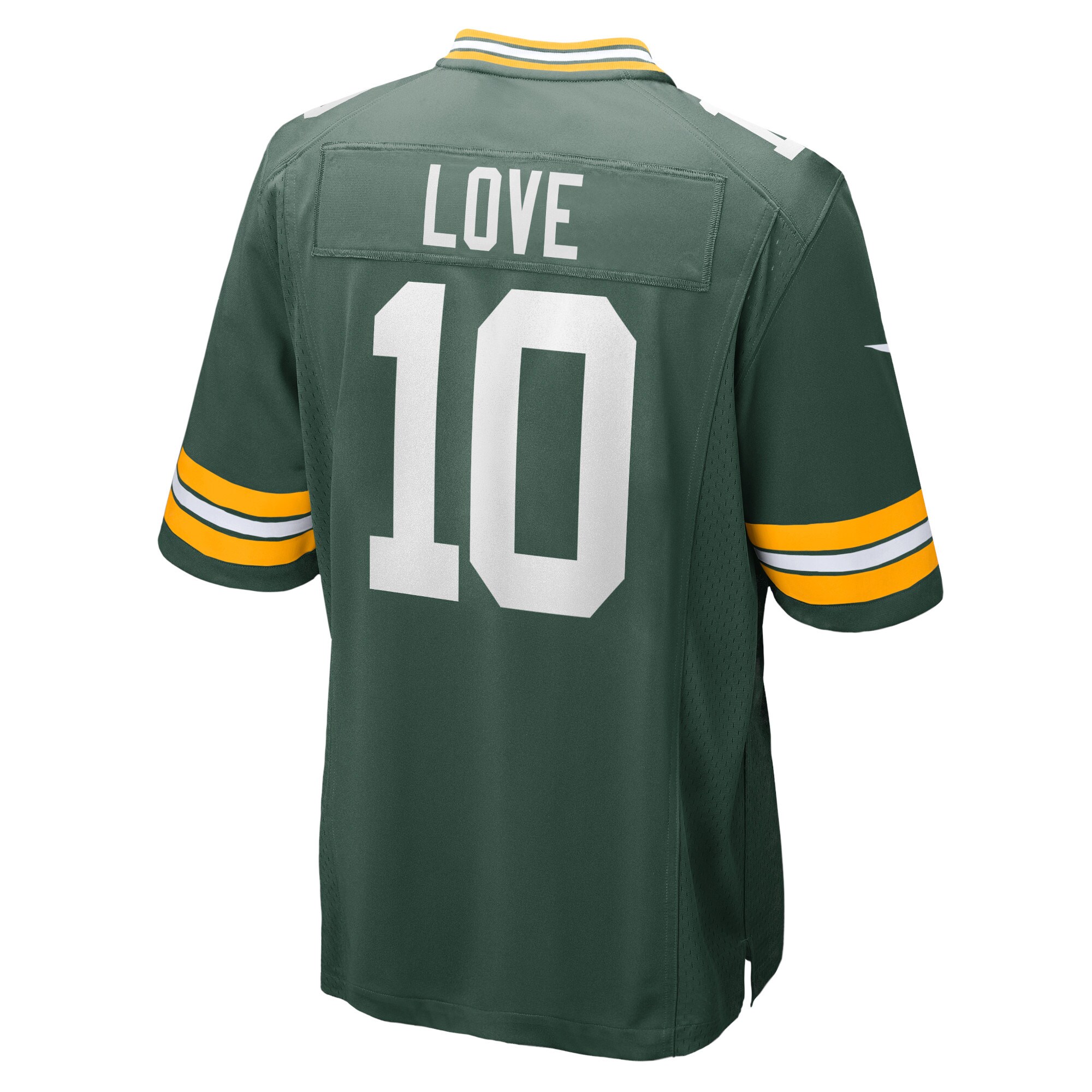 Jordan Love Green Bay Packers Nike Player Game Jersey – Green - Image 3