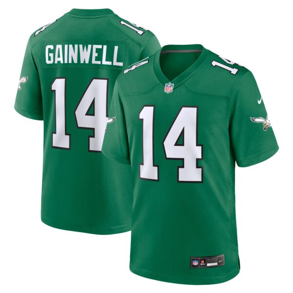 Kenneth Gainwell Philadelphia Eagles Nike Alternate Game Jersey – Kelly Green
