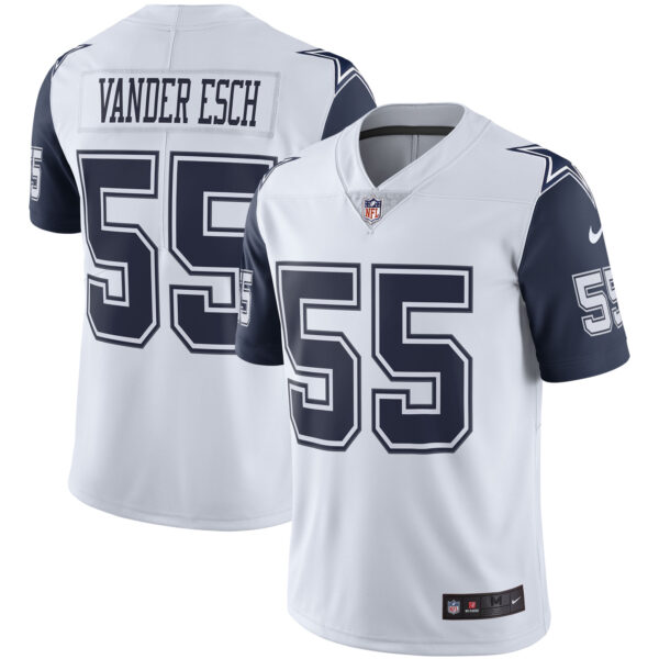 Leighton Vander Esch Nike Dallas Cowboys Color Rush Vapor Limited Jersey – White