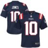 Mac Jones New England Patriots Nike Youth Game Jersey – Navy