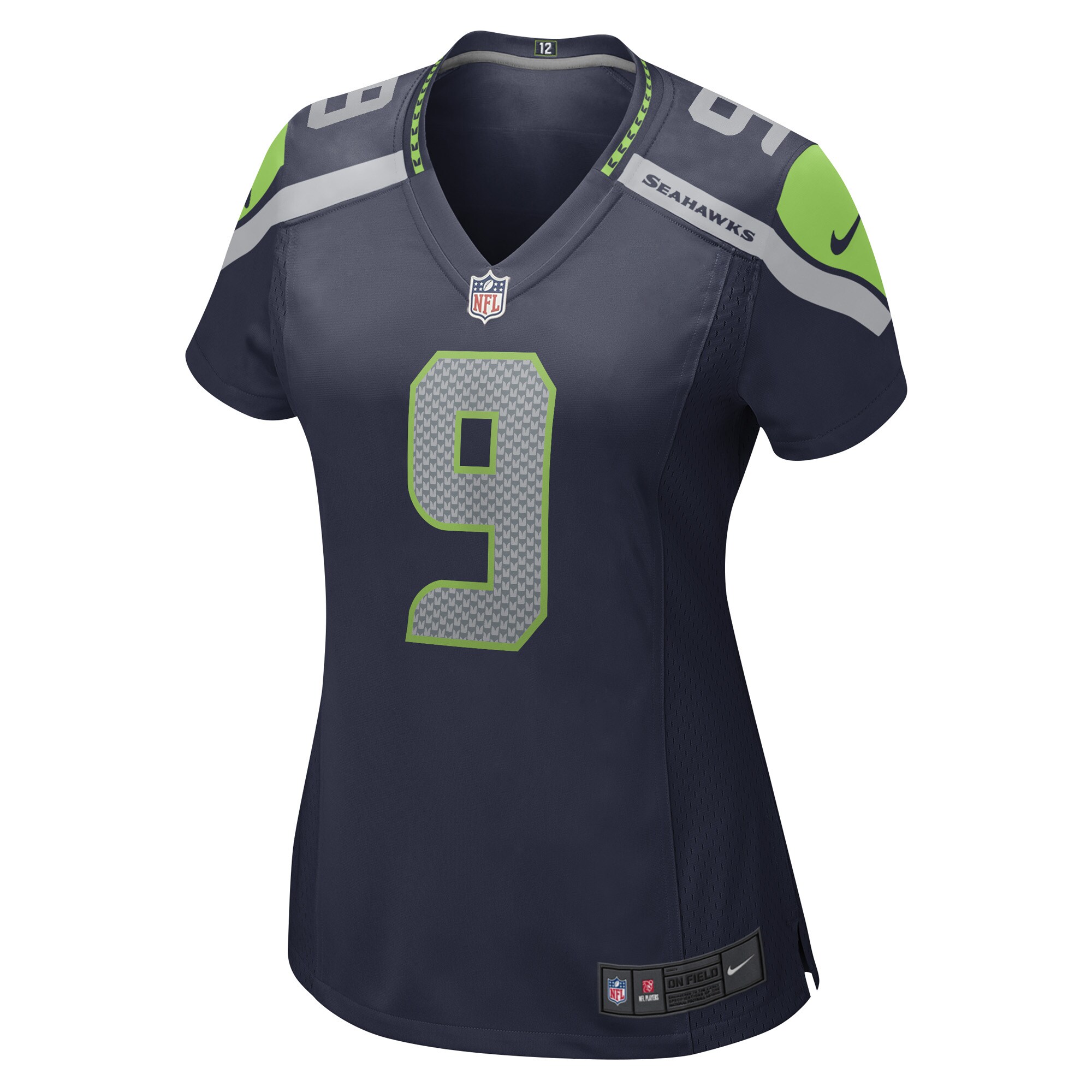 Kenneth Walker III Seattle Seahawks Nike Women’s Player Jersey – Navy - Image 2