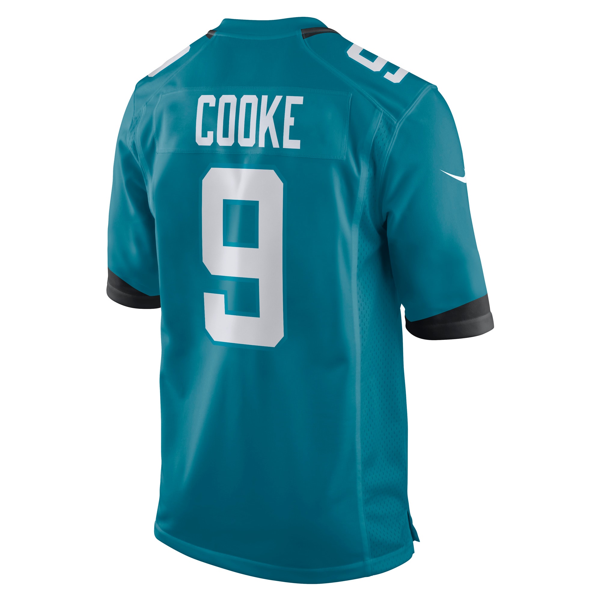 Logan Cooke Jacksonville Jaguars Nike Game Jersey – Teal - Image 3
