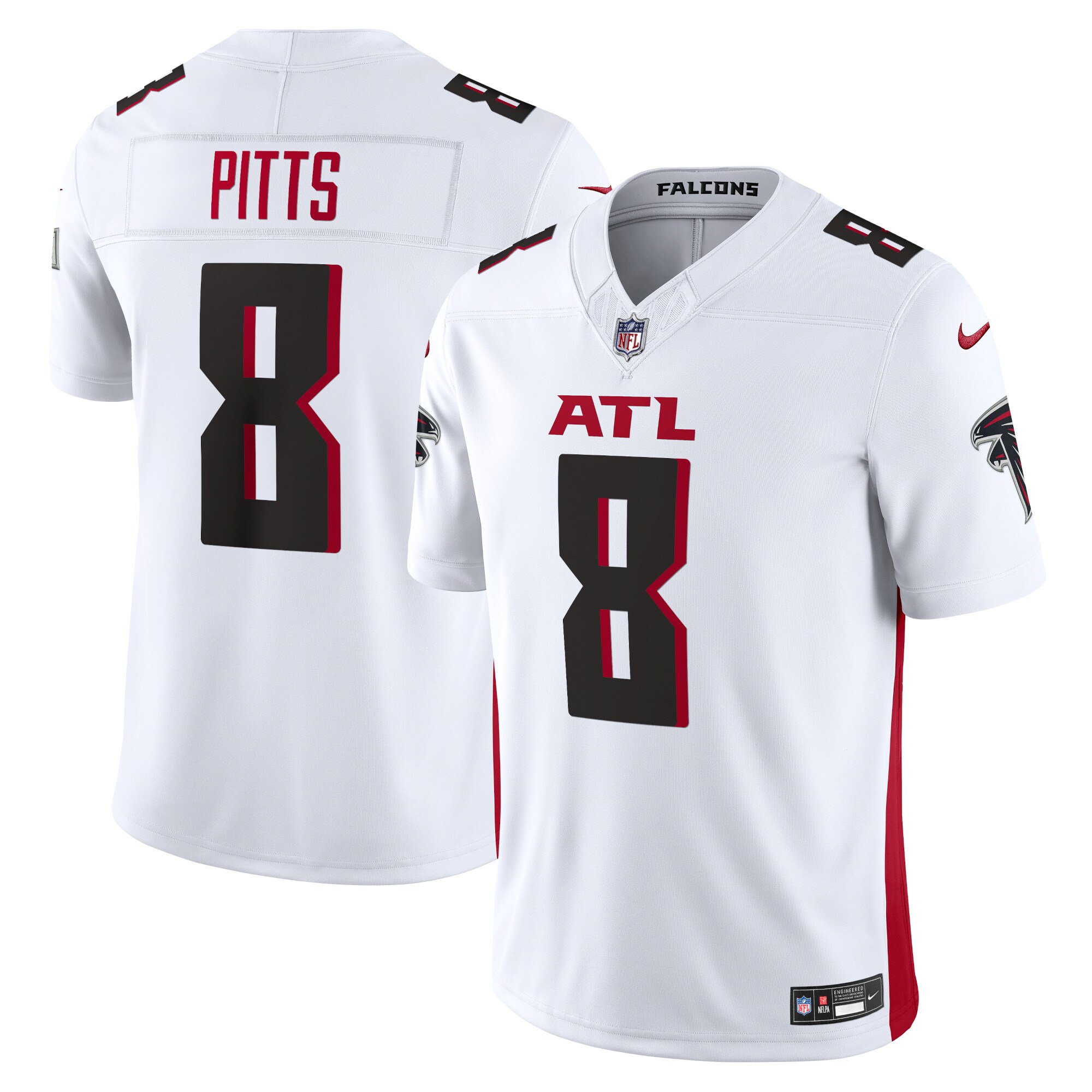 Kyle Pitts Atlanta Falcons Nike Vapor F.U.S.E. Limited Jersey – White